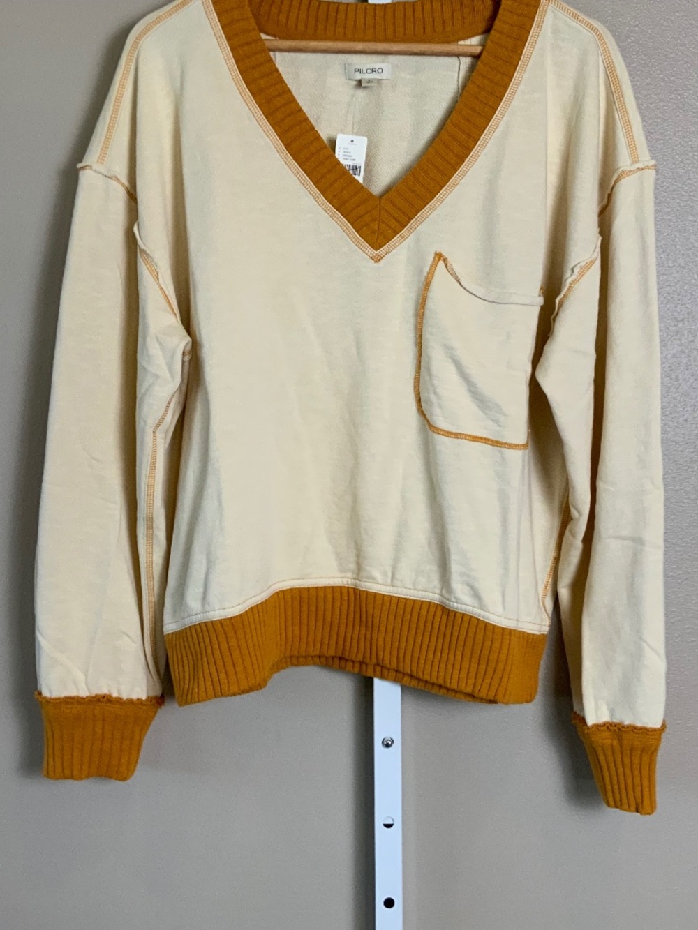 Anthropologie Pilcro Montana Pocket Knit Top - Picture 11 of 16